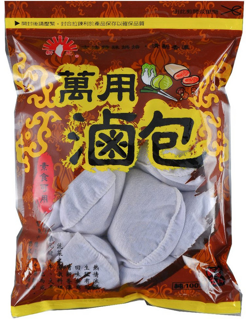 億明食品 萬用滷包, 350g, 1個
