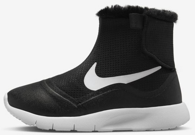 나이키 키즈 탄준부츠 하이 PSV 검흰