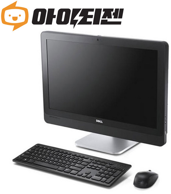 DELL 올인원 PC 23인치 델 OPTIPLEX 9010 i5 일체형 사무용 컴퓨터, 블랙, 120GB, 8GB, WIN10 Home