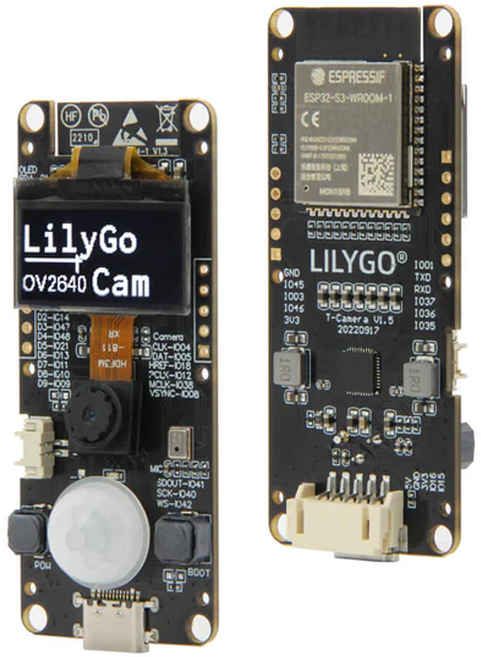 ESP32S3 T-Camera S3 릴리고 아두이노 카메라 개발 보드, S3 OV2640[H591]