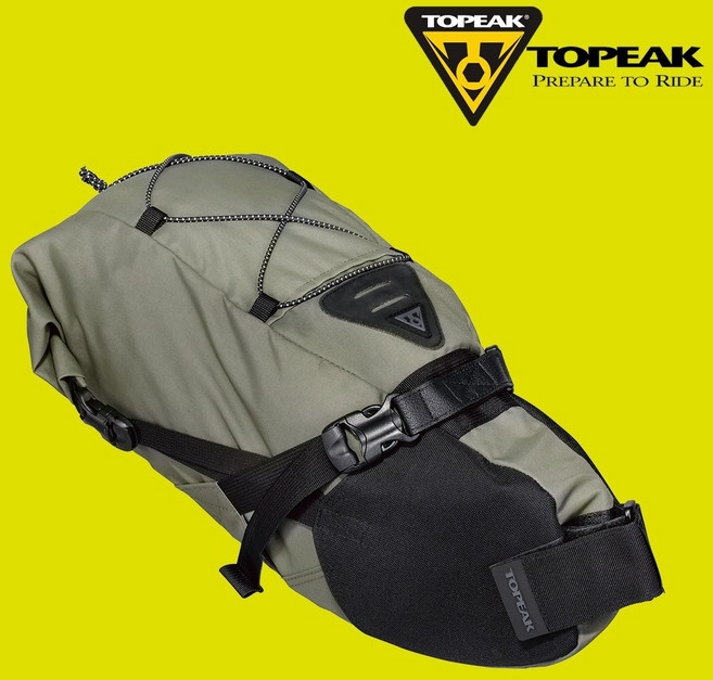 토픽 백로더 10L 자전거 안장가방, 그린, 1개