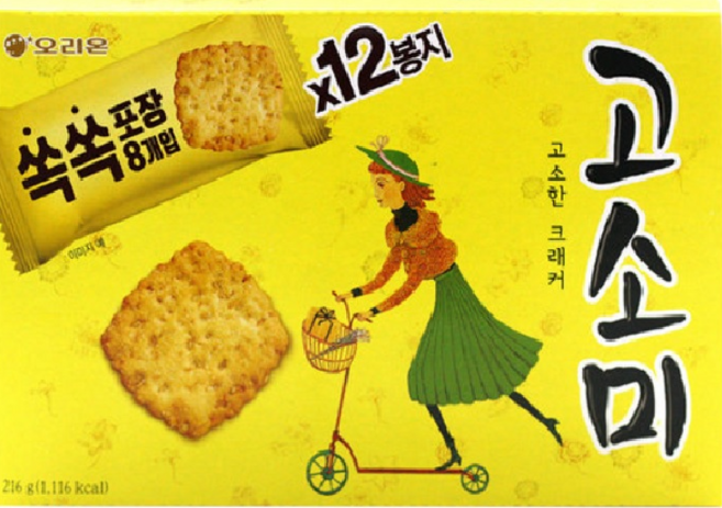 오리온 고소미, 216g, 1개