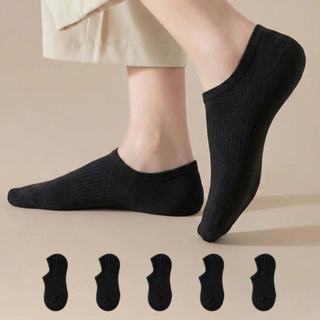 나바바 NY009 여성 안벗겨짐 페이크삭스 5켤레