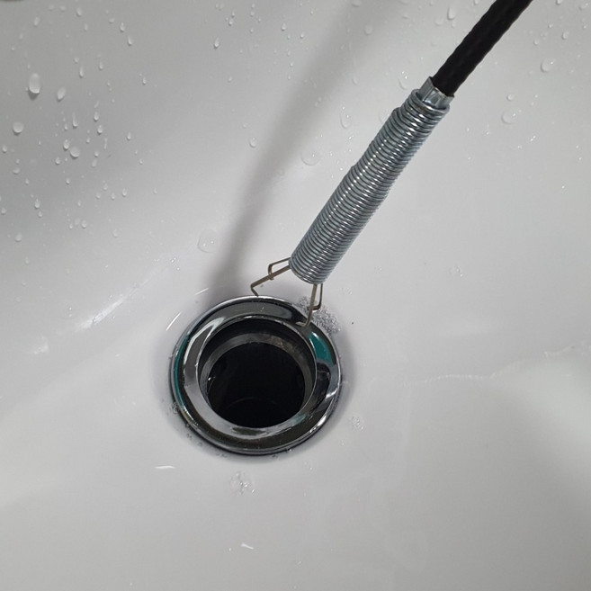 배수구청소 하수구클리너 160cm 스프링집게