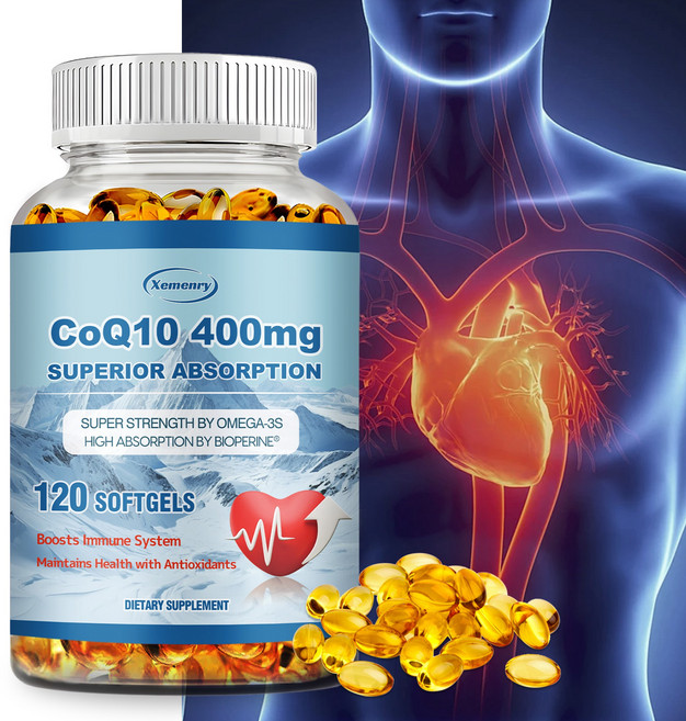 Xemenry CoQ10 400mg 軟膠囊, 120組