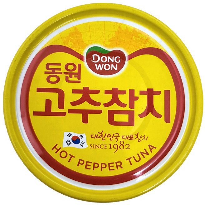 동원 고추 참치, 100g, 5개