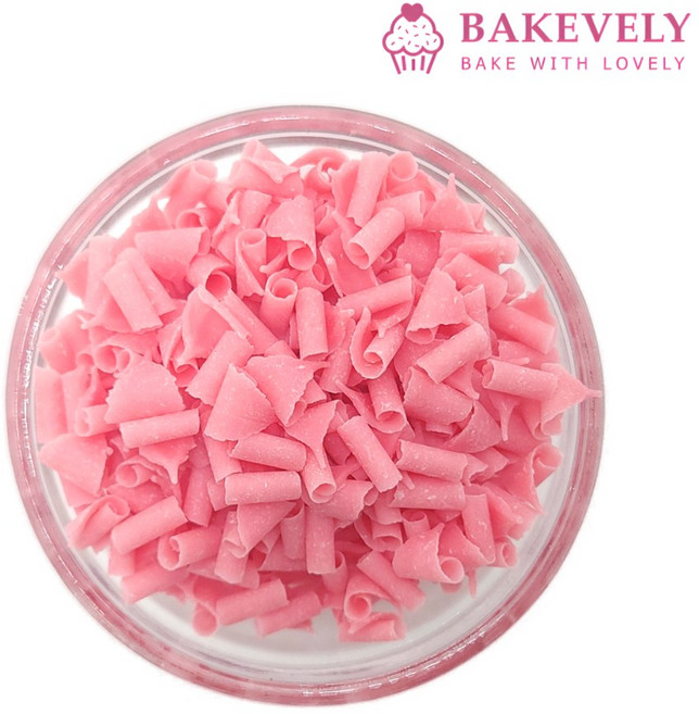 딸기 컬스초콜릿 블로섬 딸기향 (소분) 선인 토핑 데코 딸기향초콜릿 100g 1개