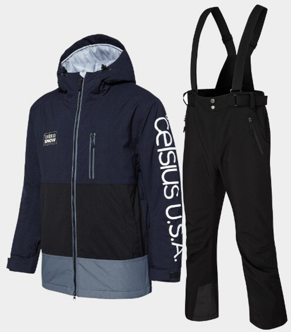 [셀시우스] 스키복 보드복 세트 네오 베이직빕 세트