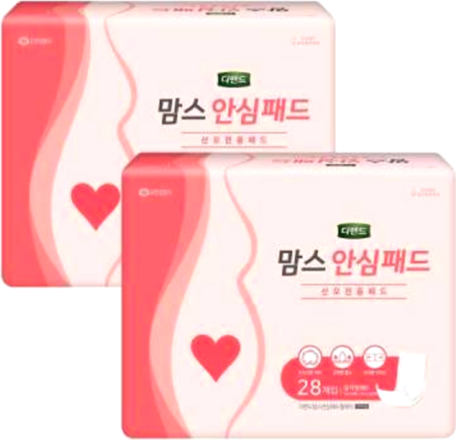 디펜드 맘스 안심 패드 산모용 28매 2개(56매), FREE(onesize), 28개입, 2세트