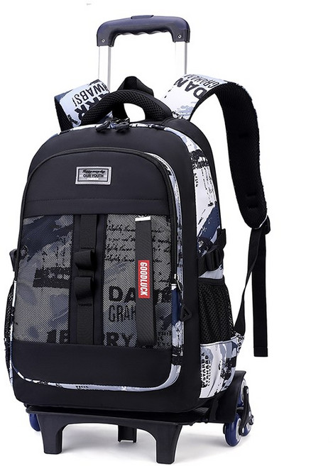 AOMIKS 대용량 롤링 백팩 여행과 학습을 위한 멀티용 남성용 캐리어 백