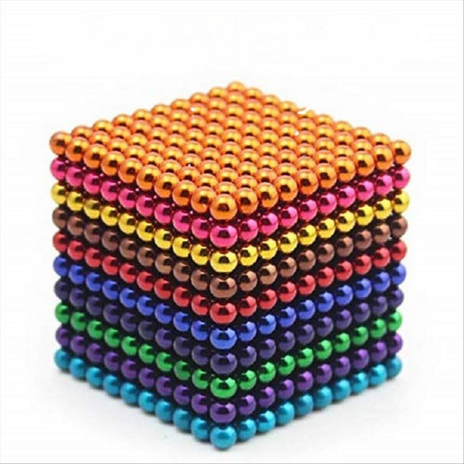 (주)에이치에스피라이프 생명전자 구슬(12가지 색 중 5mm볼125개), 1개