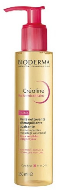 [프랑스약국화장품직배송] 바이오더마 크레알린 민감성 피부진정 미셀라 클렌징 오일 150ml, 1개