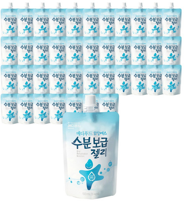 메디푸드 ORS 수분보급젤리, 100ml, 40개