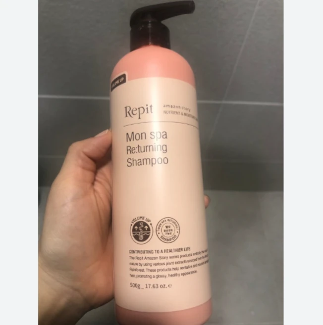 [레삐] 리터닝 볼륨 두피 탈모 샴푸 탈모완화 거품, 1개, 1L - 쿠팡