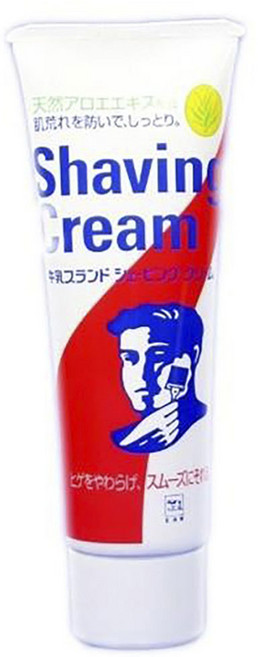 카우 쉐이빙크림, 80g, 1개
