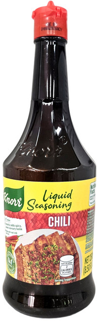 Knorr Liquid Seasoning Chili 250ml 크노르 리퀴드 시즈닝 칠리 매운맛 250ml, 1개