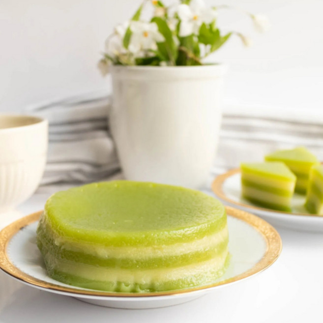 베트남 반다런 레이어 케이크 냉동 BANH DA LON 디저트, 20개, 500g