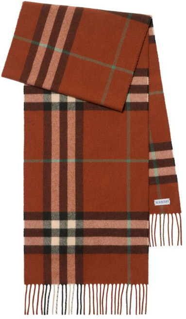 버버리 체크 캐시미어 스카프
