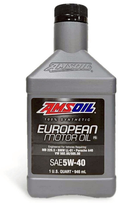 油工廠 AMSOIL #EFMQT EUROPEAN CAR FORMULA CLASSIC FS 5W40 (純汽油版) 歐洲 全合成 汽車機油 946ml, 1個