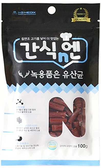 간식엔 녹용품은, 유산균, 100g, 1개 - 쿠팡