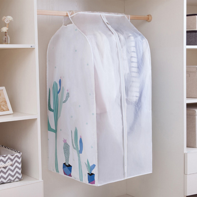장바9니 의류 정장 보관 케이스 일러스트 옷커버, 1개입, 1개