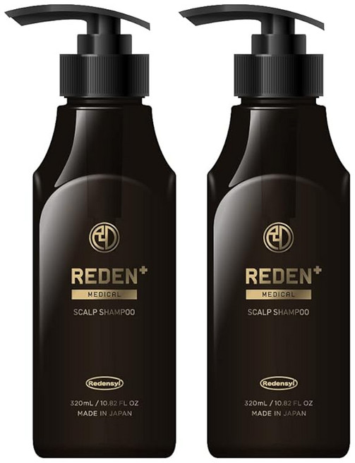 REDEN 리덴 메디컬 샴푸 2개 세트 발모제 제조사 개발 리덴실 함유 의약부외품 약용 스칼프 실리콘 멘즈 샴푸