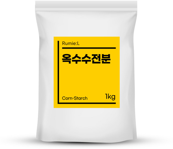 콘스타치 옥수수전분 1kg NON-GMO 글루텐프리, 1개
