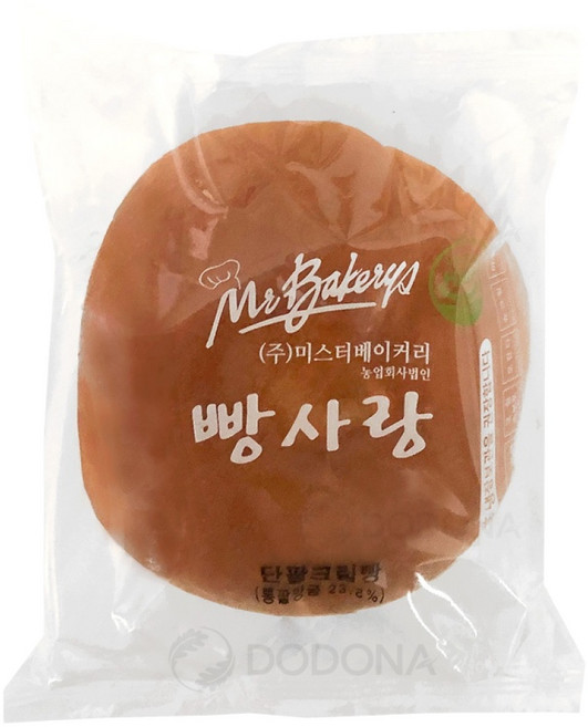 [도도나몰] 빵사랑 단팥크림빵, 90g, 30개