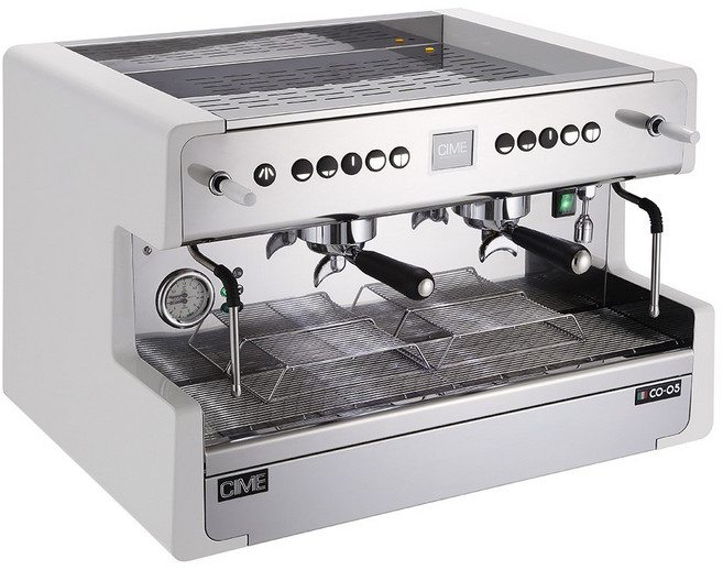 씨메 CO-05-PID 2그룹 3그룹 업소용 에스프레소머신 커피머신 반자동 화이트 블랙, 2그룹 블랙 설치