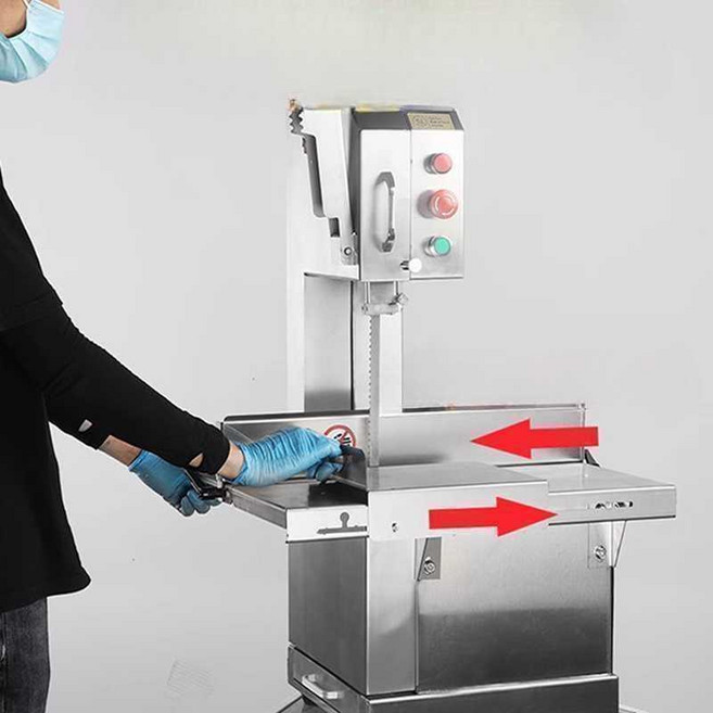 소형 골절기 업소용 소뼈 절단기 뼈톱 정육점 사골 냉동육 절삭기 고기 자르는 기계 JNT-210 페인트, 3. F210B  페인트+