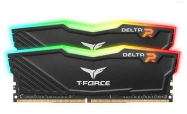 팀그룹 TeamGroup T-Force DDR4-3600 CL18 Delta RGB 8GB 램 RAM 중고 제품, 2개, T-Force DDR4-3600 CL18 RGB 8GB