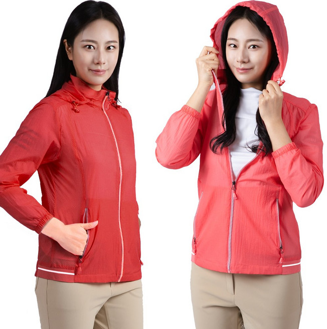 [스타일필드] 여성 상쾌한 데일리 바람막이 자켓 아웃도어 아우터 일상복 외출복 WF101