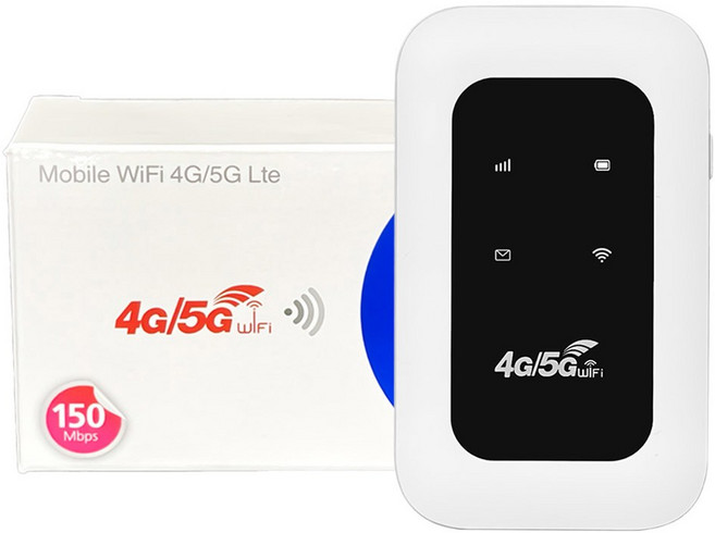 SIM 카드 슬롯이있는 4G LTE 무선 라우터 리피터 RV 캠핑을위한 150Mbps 미니, LED Asian Version 2, 1개