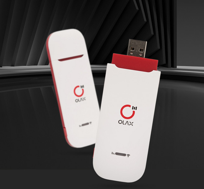 OLAX LTE 라우터 OX100 4G 동글 휴대용 와이파이 유심 USB, 1개
