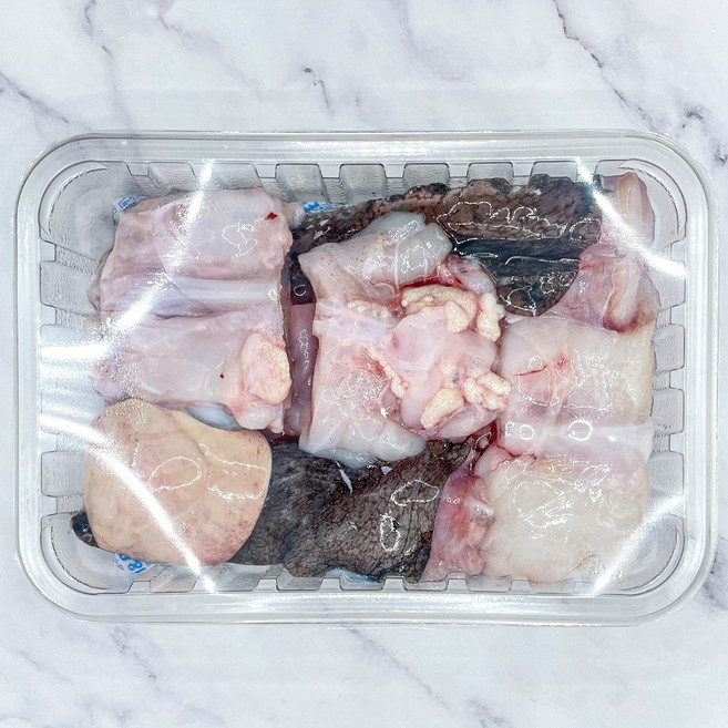 얼리지않은 생물 손질 아귀 720g 아구찜, 1