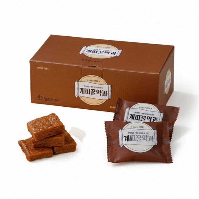 명인 김규흔한과 계피꿀약과 총 20개입, 20개