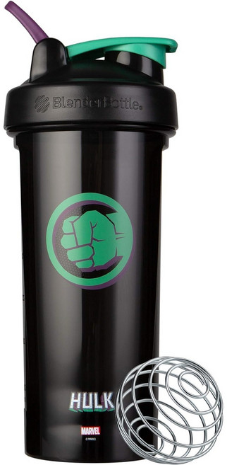 블랜더보틀 마블 프로 28 리미티드 에디션, 1개, 828ml, 헐크