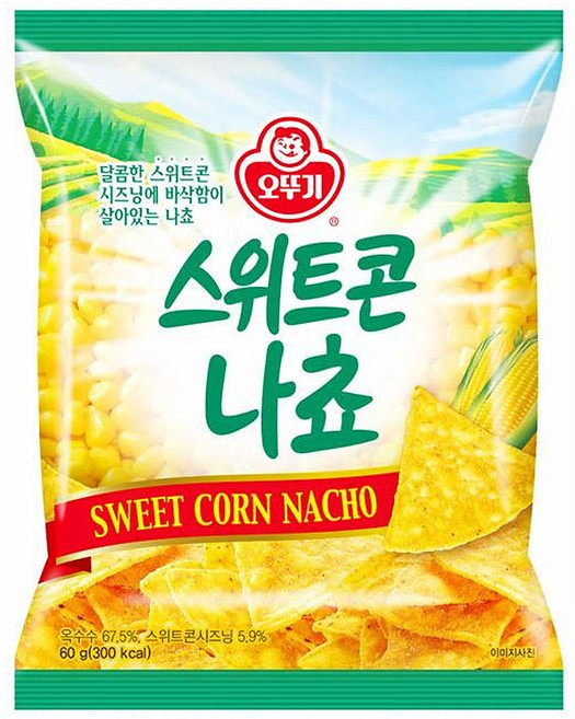 오뚜기 스위트콘 나쵸, 60g, 12개