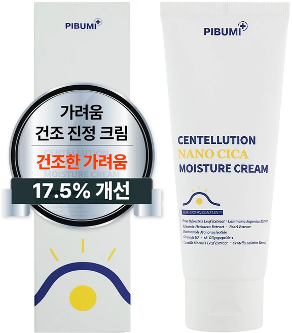 가려움 개선 임상 피부미 나노시카 수분크림 아토피/주사염/접촉성 주사염, 1개, 100ml - 쿠팡