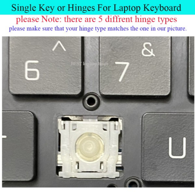 LG 그램 15Z990 노트북 키보드 키용 단일 키캡 힌지 가위 클립, 07 S keycap