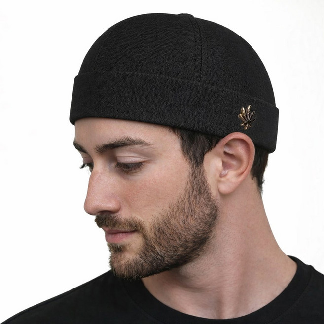 남녀공용 챙없는 와치캡 면 소재 사계절 카페 비니모자