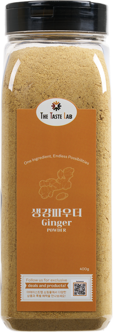 더테이스트랩 생강가루 분말 파우더 진저, 1개, 400g