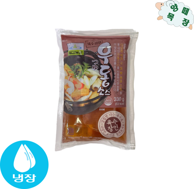 칠갑농산 우동소스, 15개, 330g