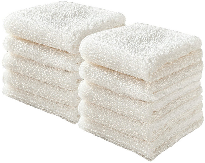 대나무 행주 세제없이 빨아 쓰는 행주 30X27cm, 10개