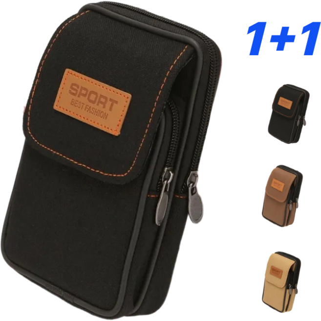 허리가방 벨트가방 휴대폰가방 작업용 1+1 스마트폰 벨트파우치