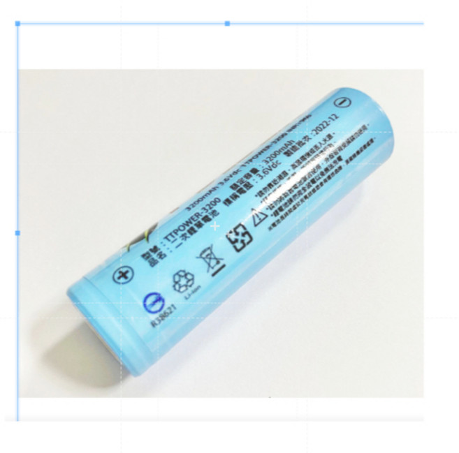TTPOWER 18650鋰離子電池 3200mAh 3.6V 共田風扇適用, 18650電池3200MA1顆