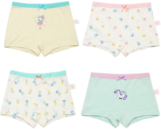 미미 코튼드로즈 아동 여아 사각팬티