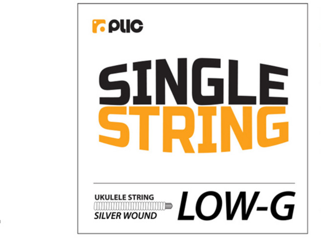 플릭 우쿨렐레 스트링 / 4줄세트 / LOW-G 낱선, 올림피아LOW-G낱선, 1개