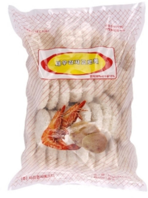 사리원 새우감자고로케, 2.8kg, 15개