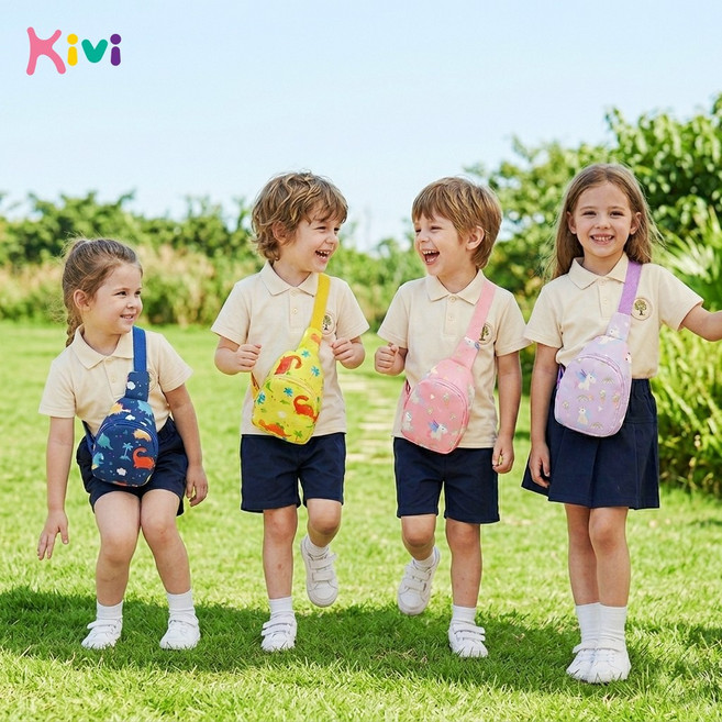 키즈 공룡 유니콘 크로스백 미니 외출 보조가방